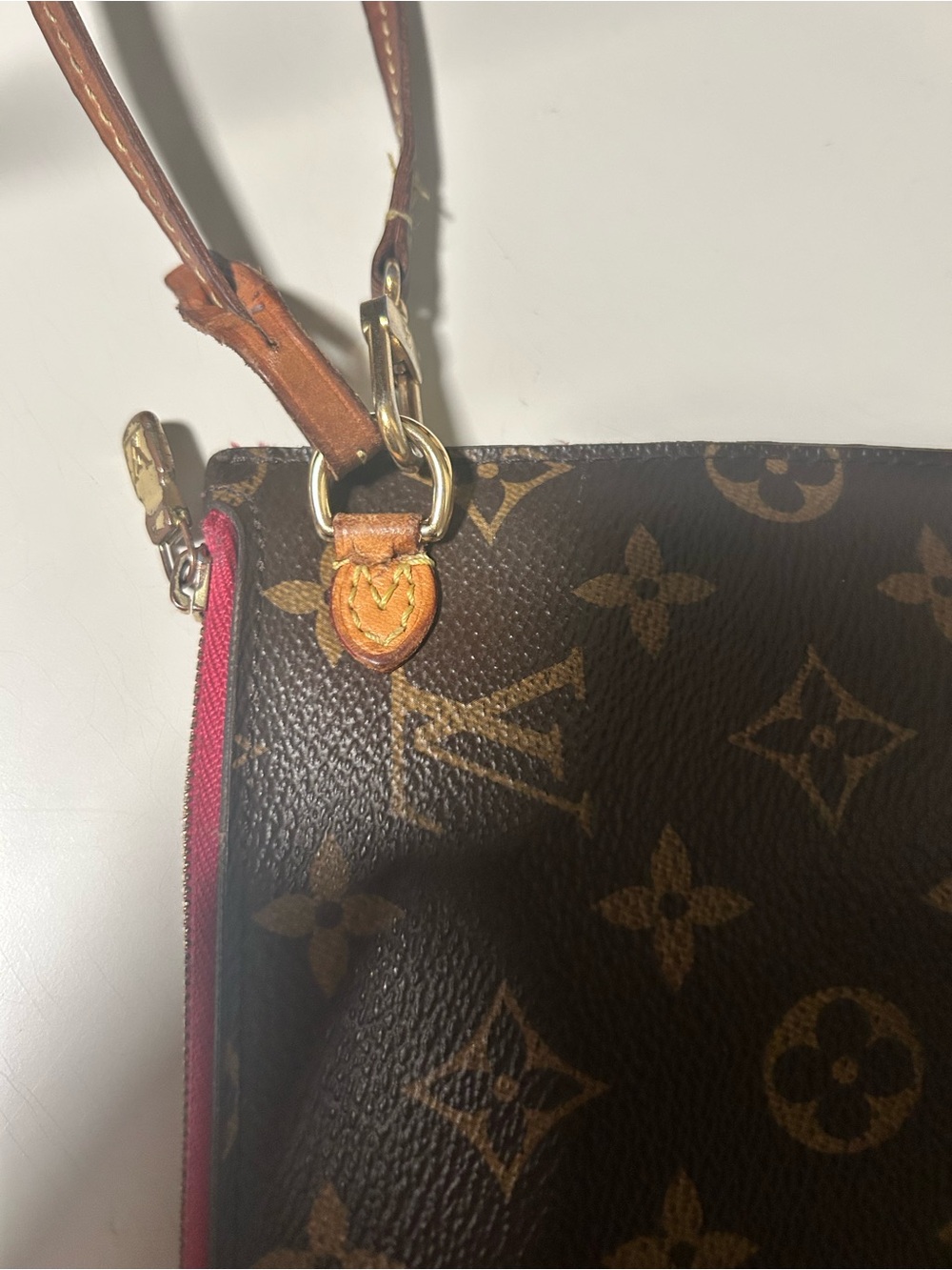 Louis Vuitton Neverfull Monogram GM bag & wristlet - Picture 11 of 15